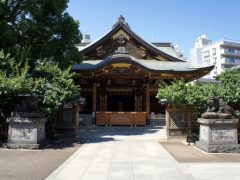 湯島天神の拝殿