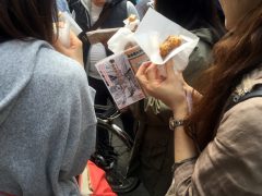 場外市場で食べ歩き