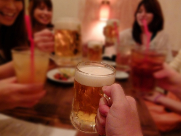 みんなで乾杯