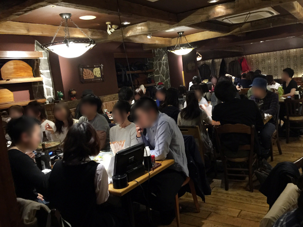 飲み会開催時の様子